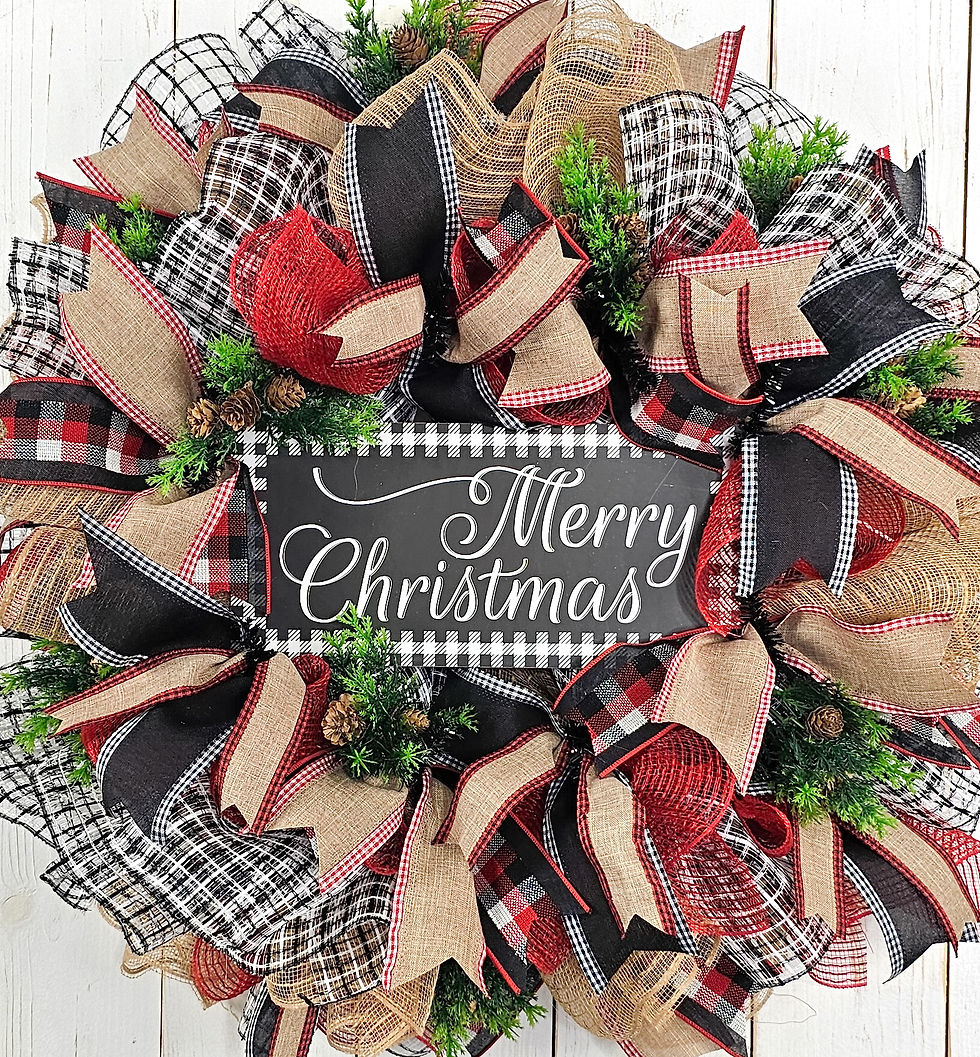 Thumbnail: Merry Christmas Wreath