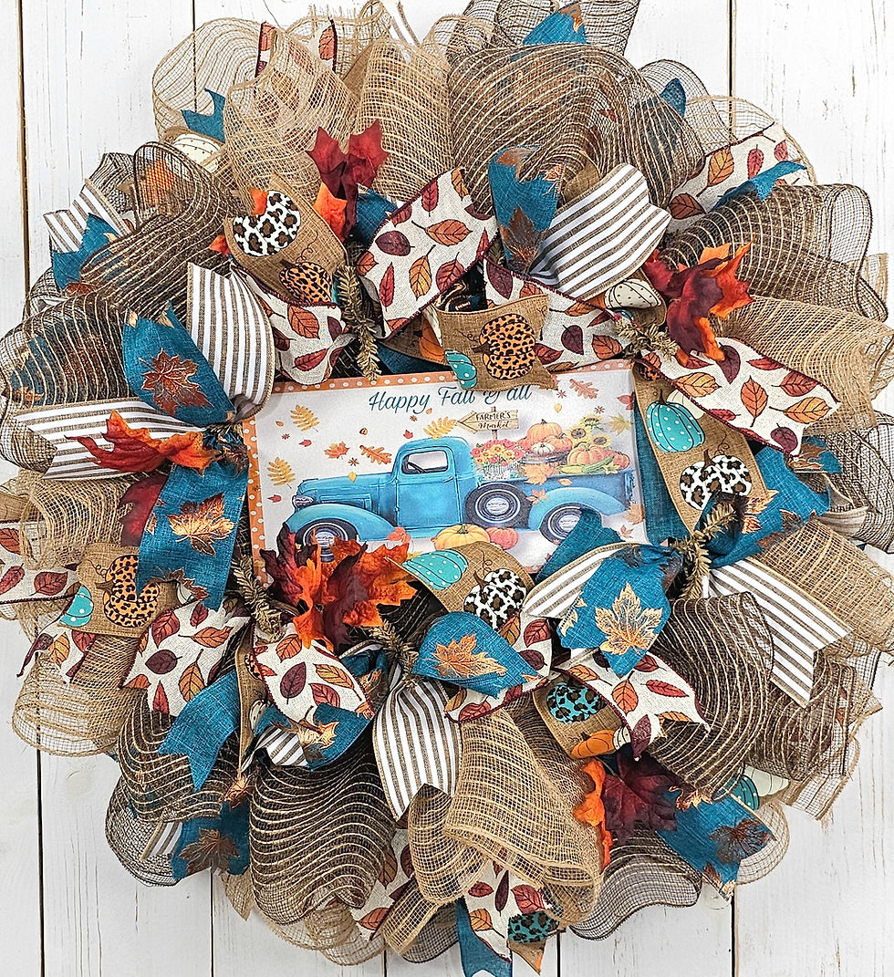 Thumbnail: Vibrant Fall Wreath