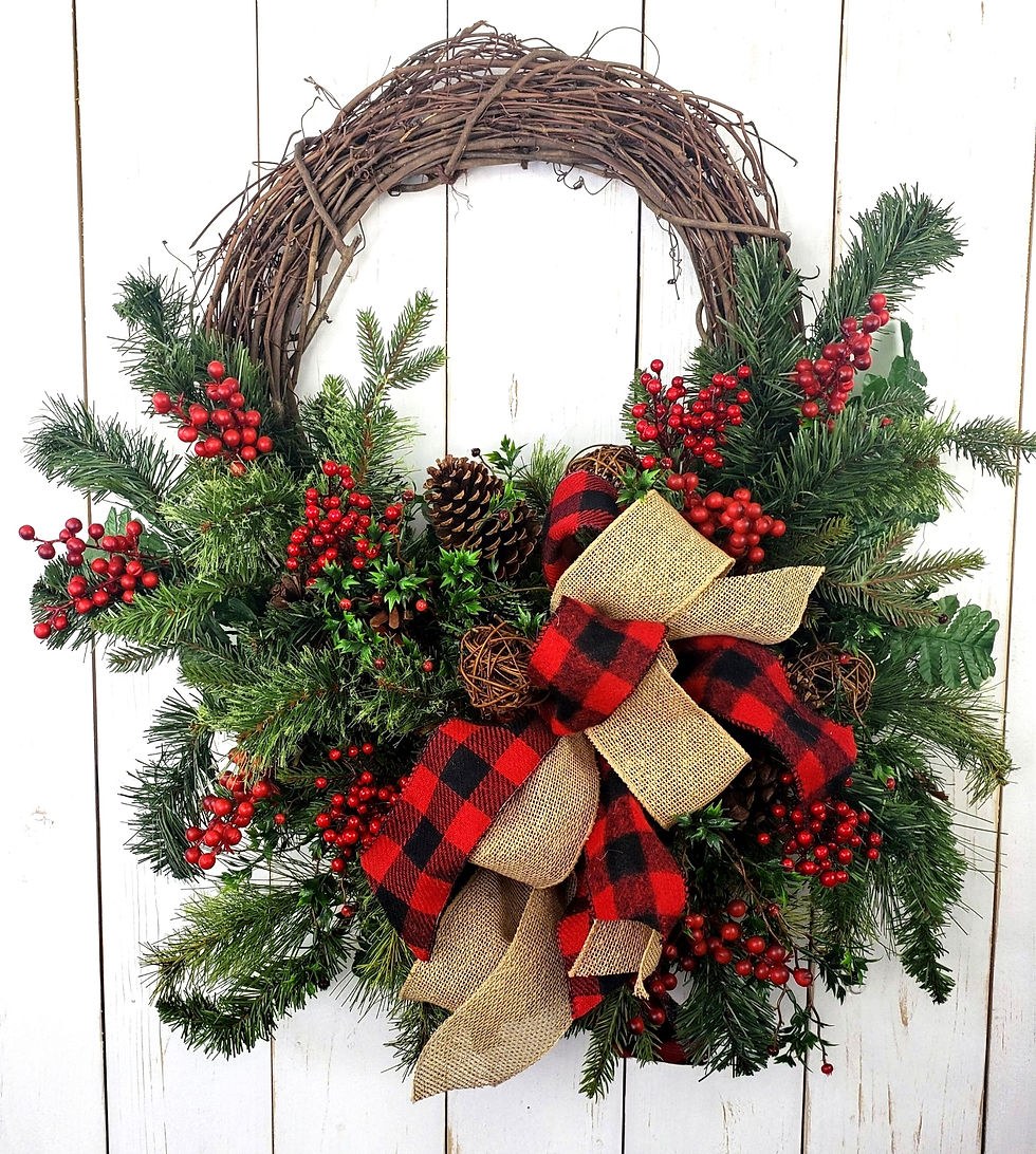 Thumbnail: Rustic Holiday Wreath