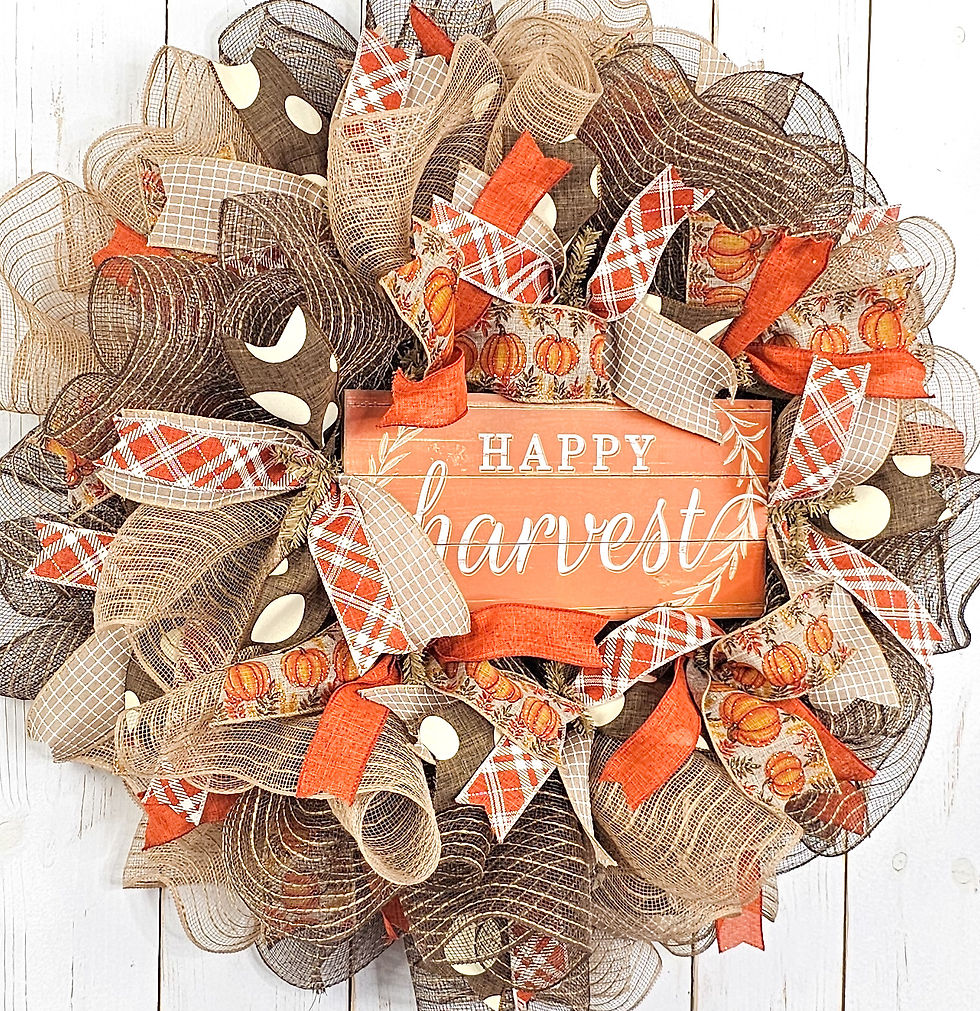 Thumbnail: Happy Harvest Fall Wreath