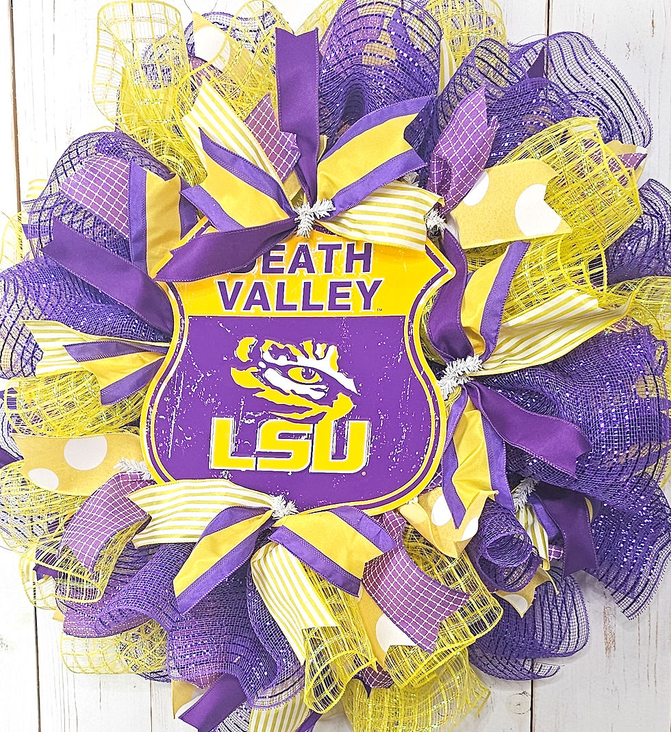 Thumbnail: LSU Wreath