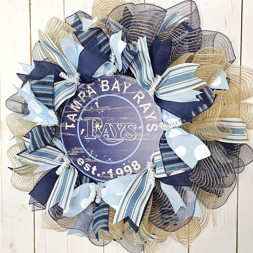 Thumbnail: Tampa Bay Rays Wreath