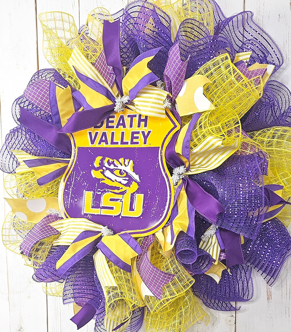 Thumbnail: LSU Wreath