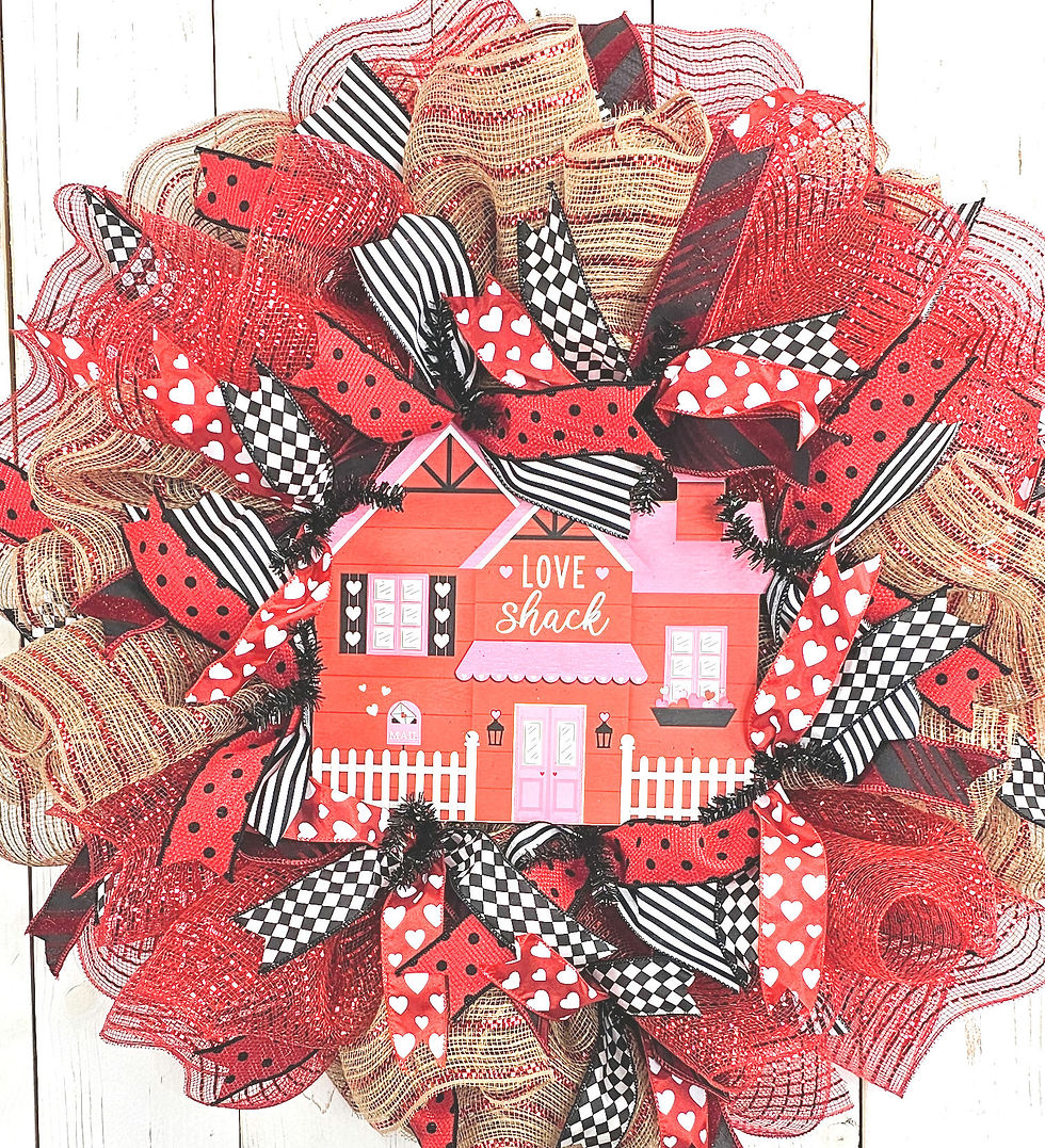 Thumbnail: Love Shack Valentine's Day Wreath | Valentine's Day Wreath | Valentine's Day 