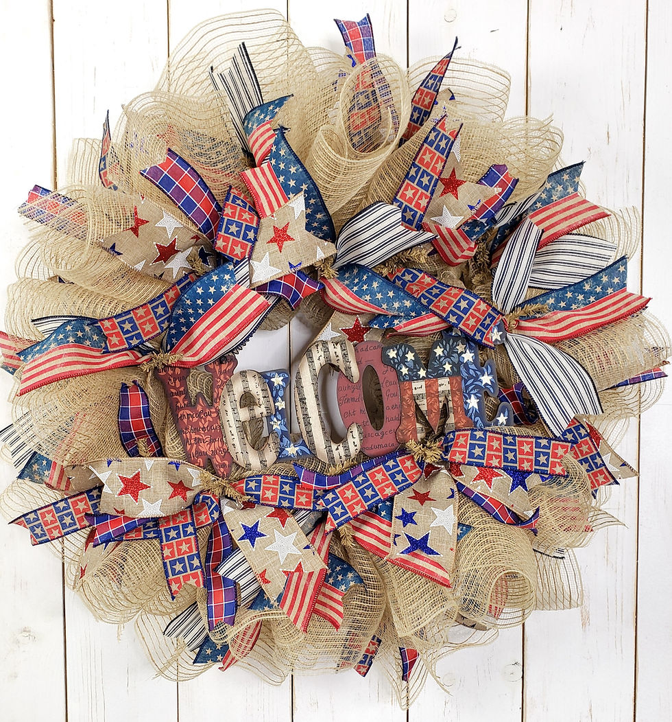 Thumbnail: Welcome Patriotic Wreath