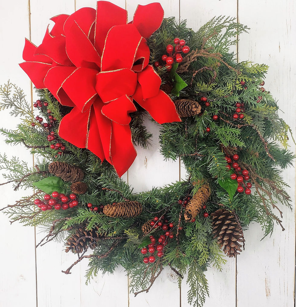 Thumbnail: Traditional Christmas Wreath