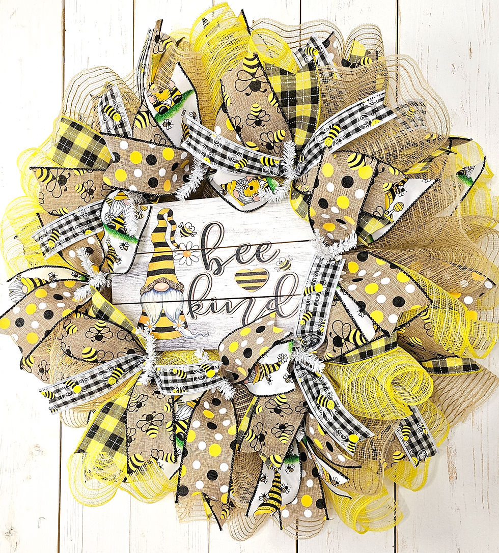 Thumbnail: Bee Kind Wreath