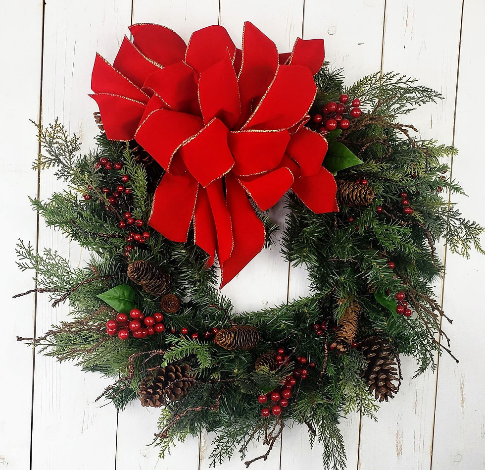 Thumbnail: Traditional Christmas Wreath