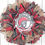 Thumbnail: University of Tampa Wreath / UT Wreath / Tampa Spartans Wreath