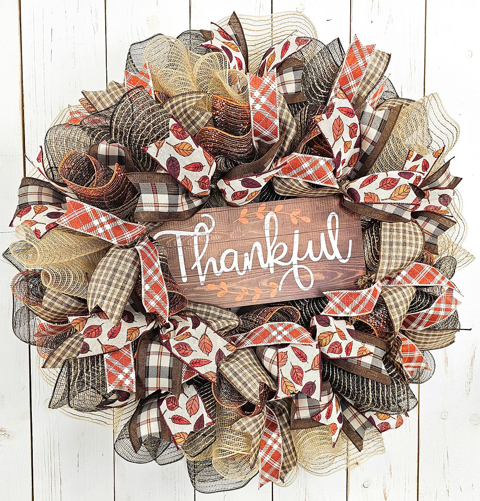 Thumbnail: Thankful Fall Wreath