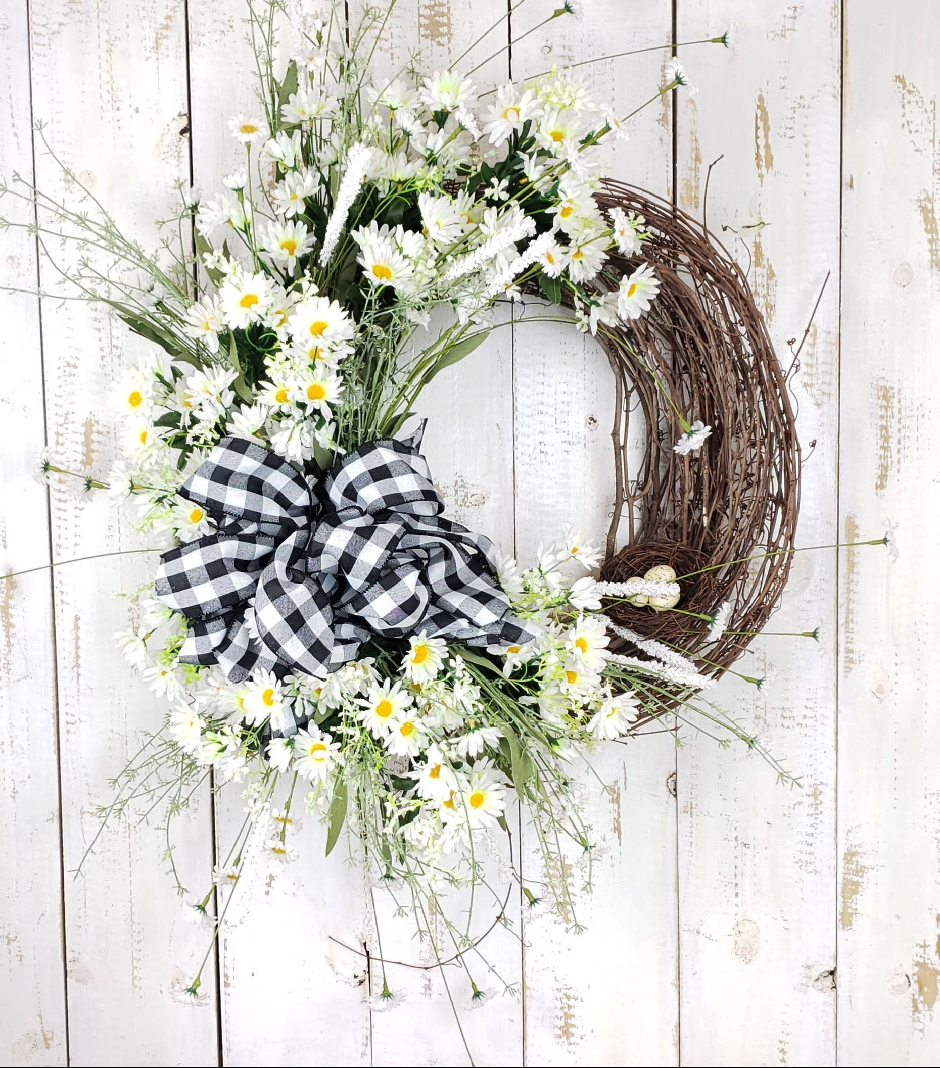 Daisy Wreath | Farmhouse Wreath