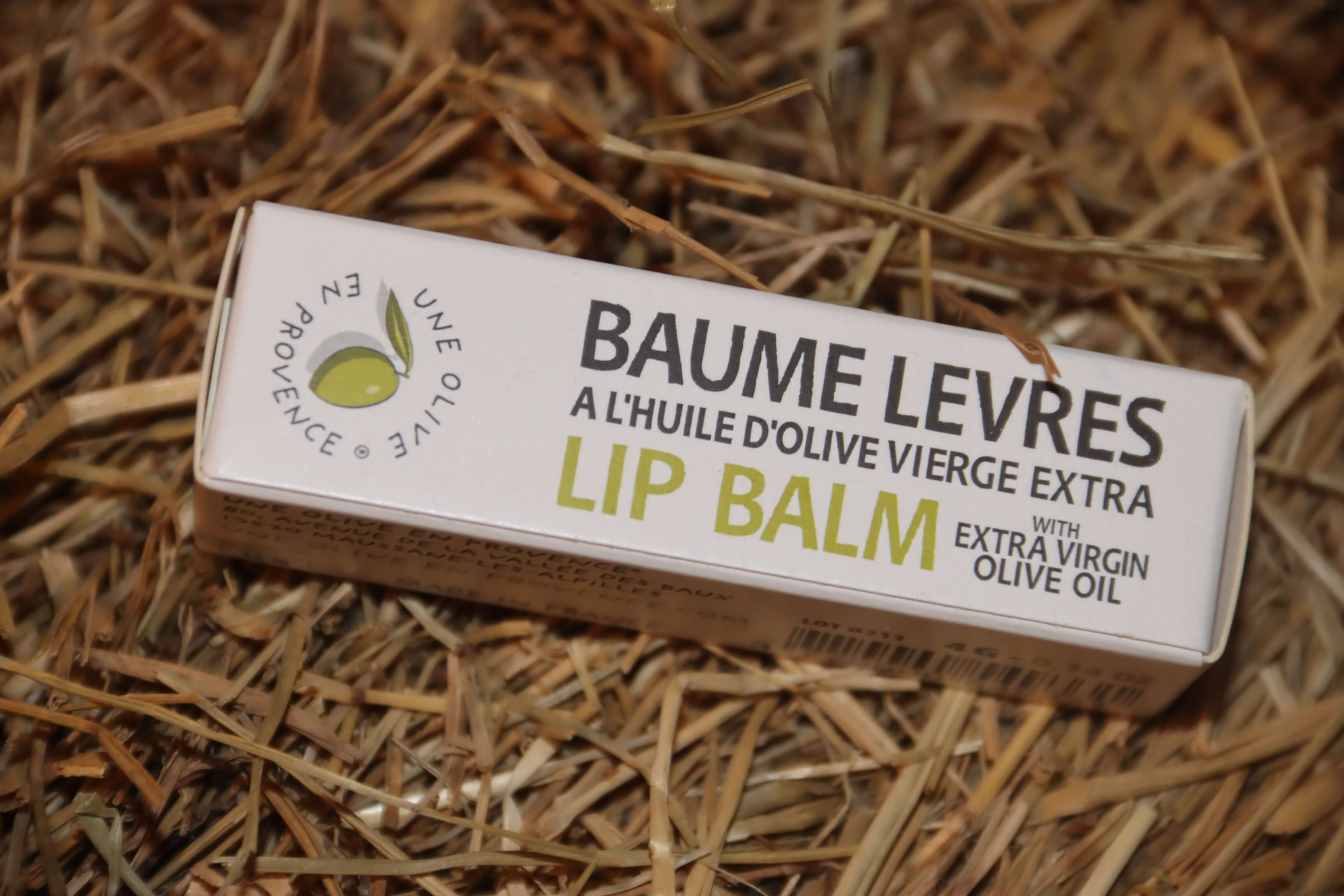 Baume à lèvres à l'huile d'olive