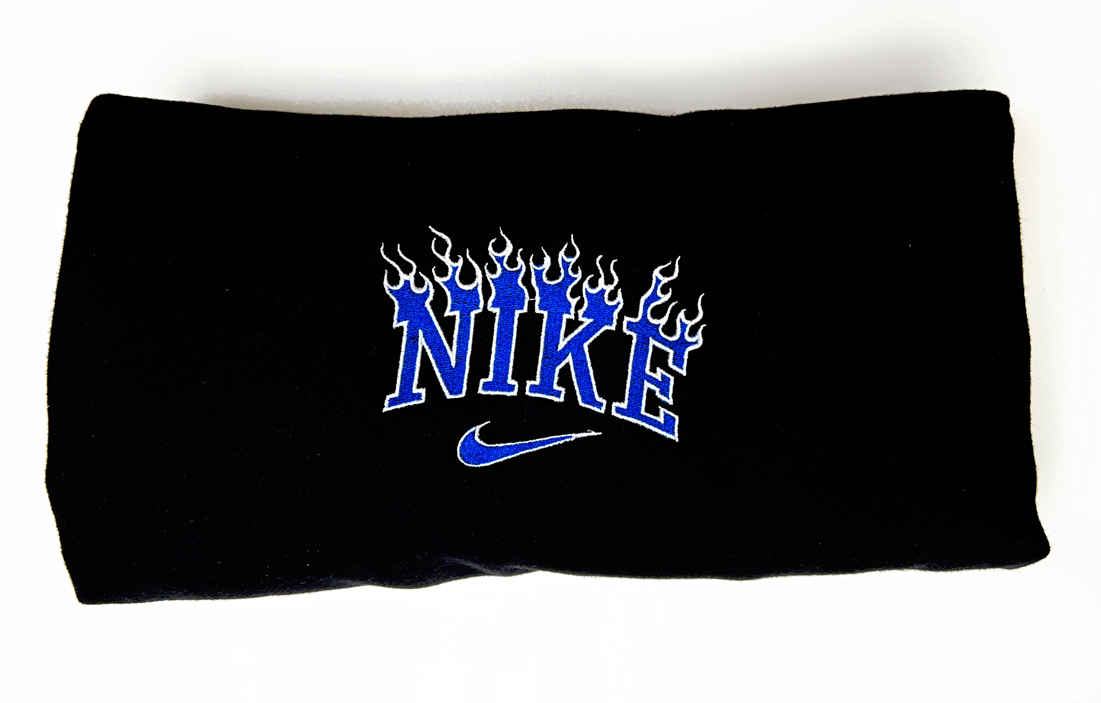 Youth Blue Flames Sweatshirt