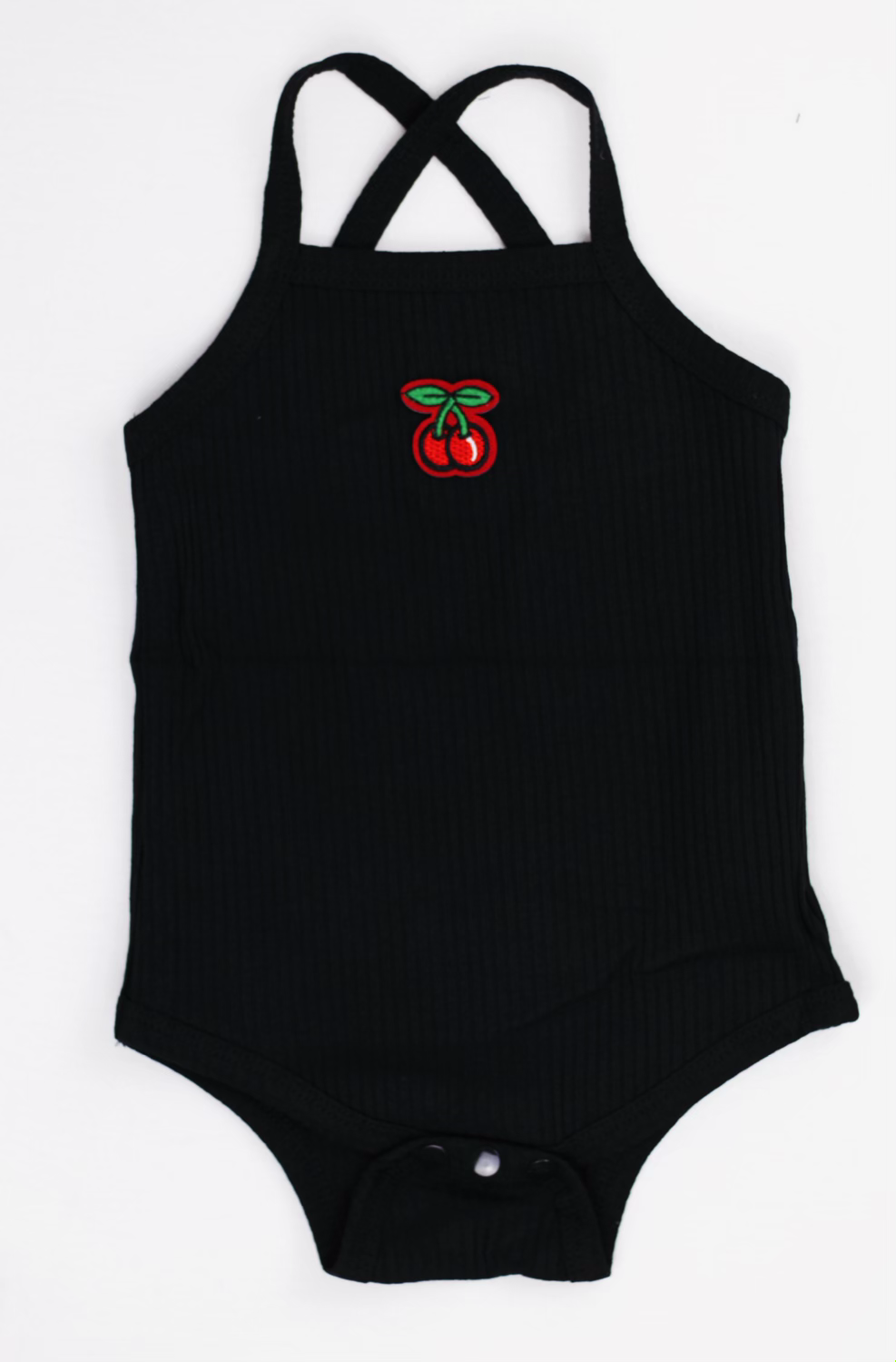 Cherry crossed back tank top 