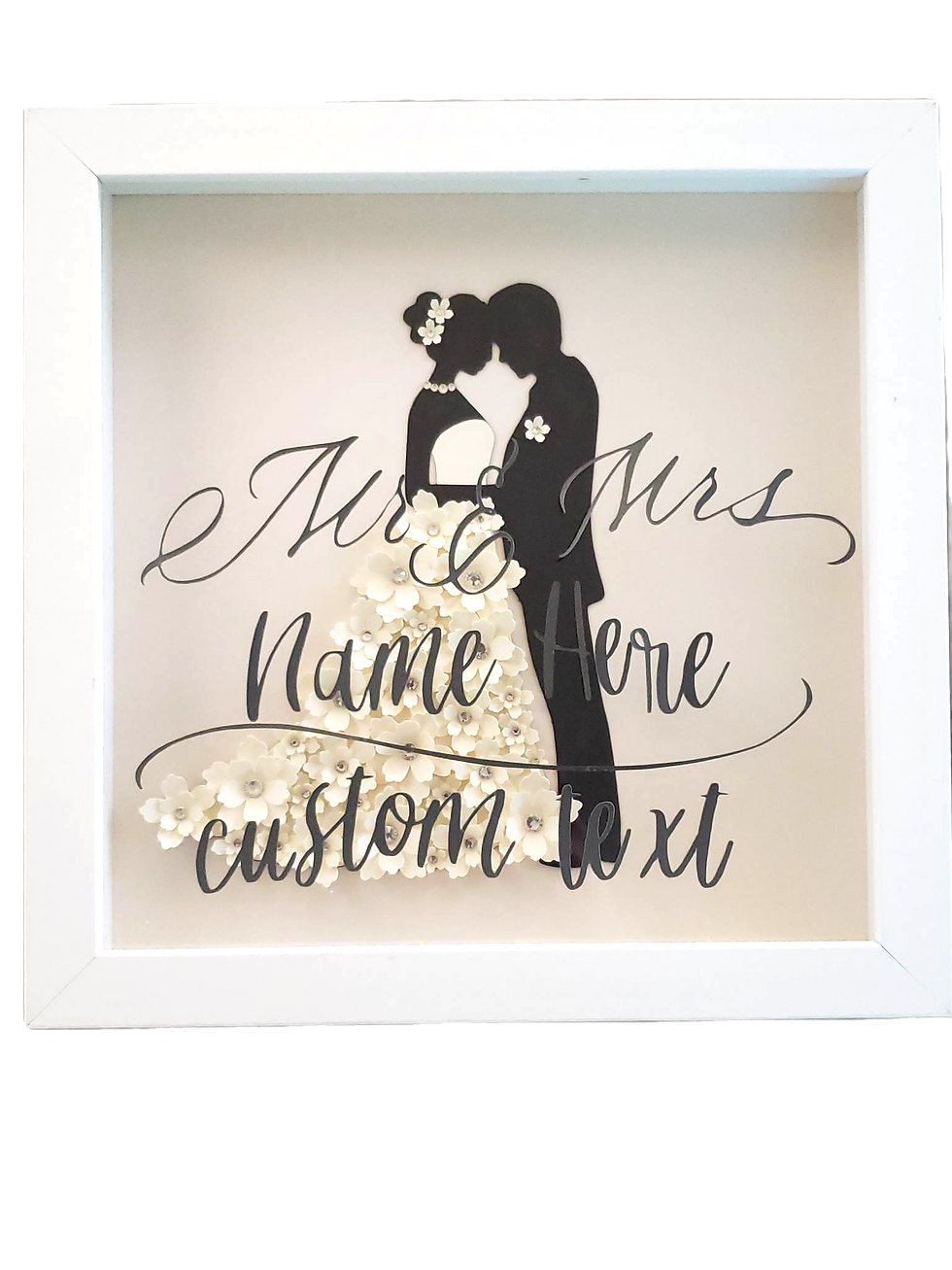 Thumbnail: Wedding Shadow Box