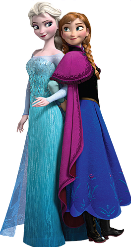 FROZEN ELSA AND ANNA 40X60 POP UP | Averlen Shop