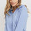 Thumbnail: French Terry Hood With V-neck Long Sleeve Top