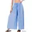 Thumbnail: Woven Pleated Wide Leg Pants With Lining