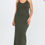 Thumbnail: Plus Size Racer Back Maxi Dress