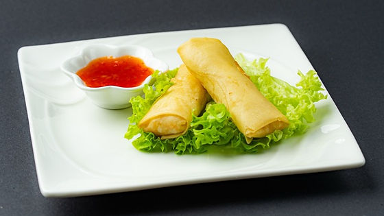 Rouleaux de Printemps 素春卷 (2 pièces)