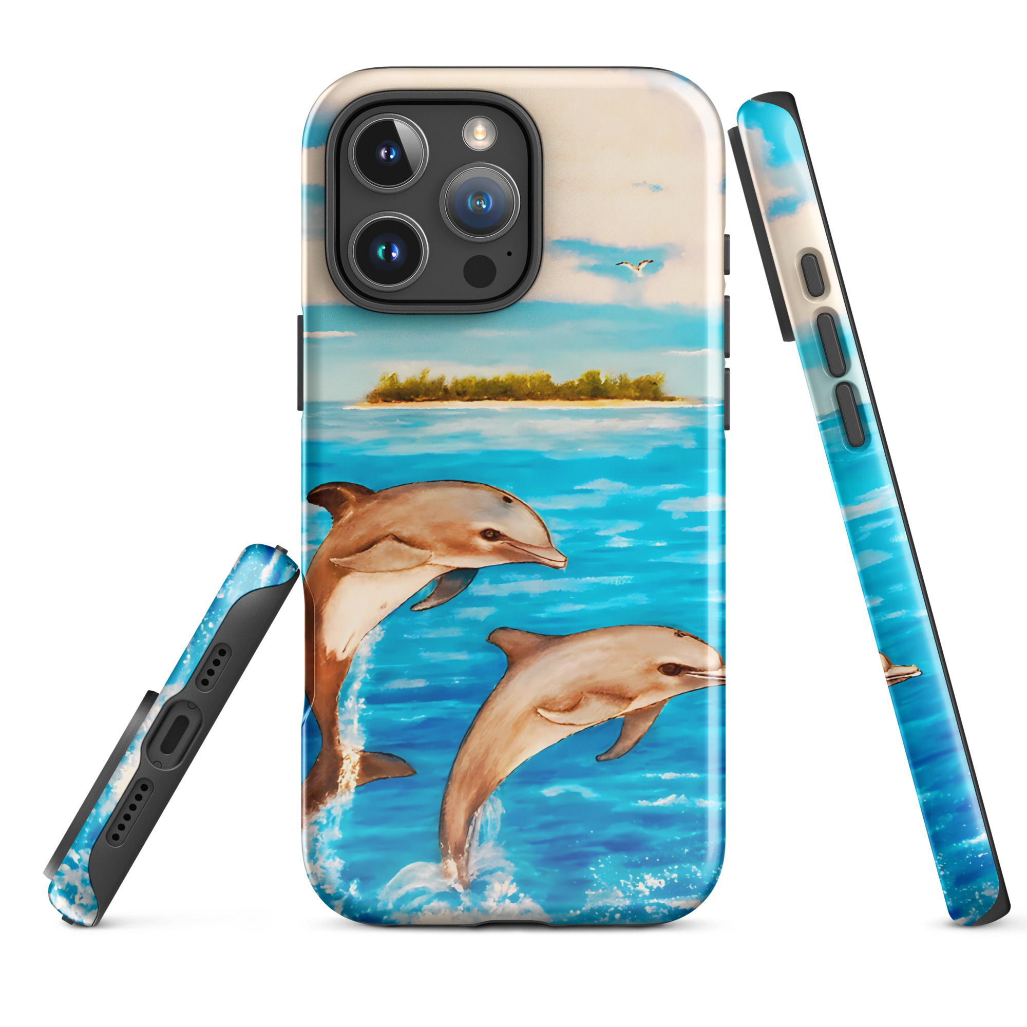 Tough Case for iPhone® Dolphins