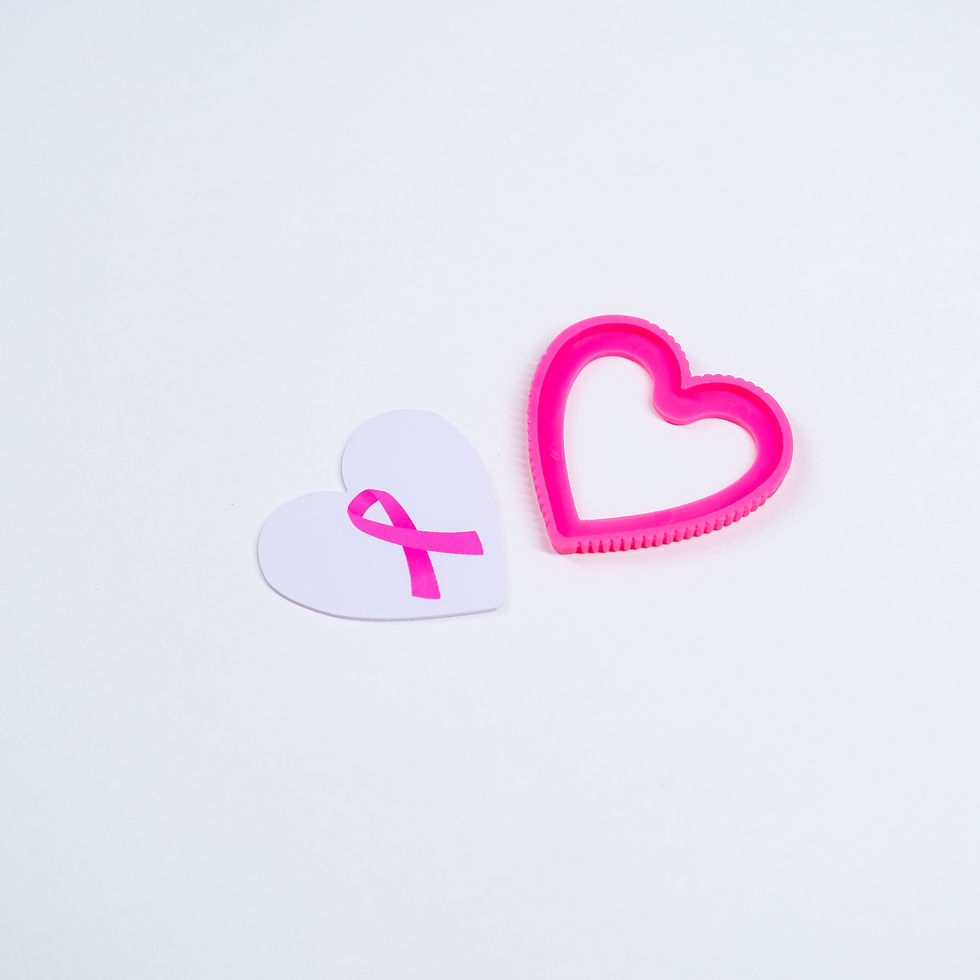 Thumbnail: Pink Awareness Ribbon Shirt Clips