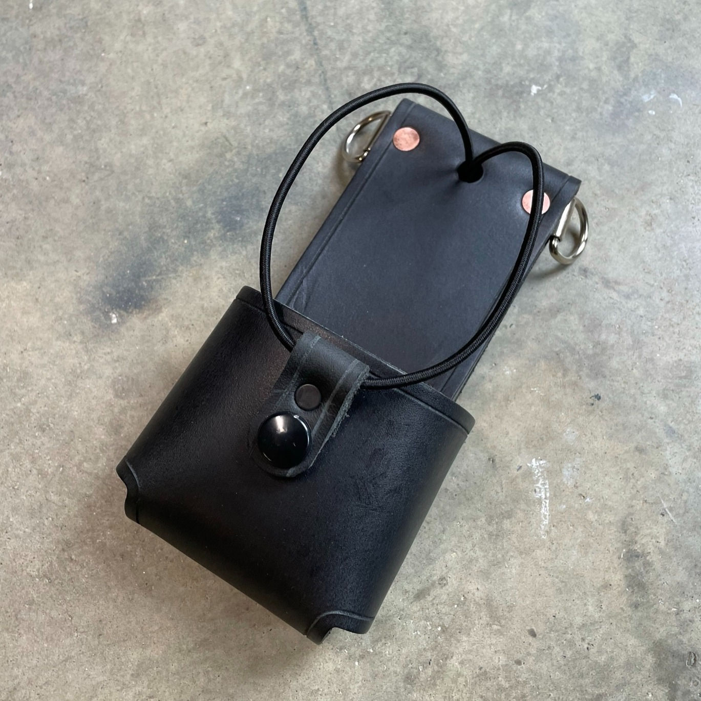 Universal Leather Radio Holster