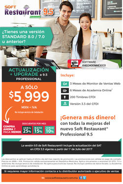 Versión 8 Standar a 9.5 Profesional