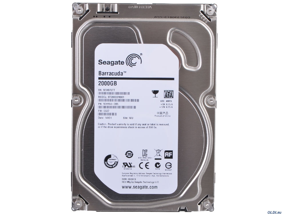 DISCO DURO 3.5" 2 TB SEAGEATE