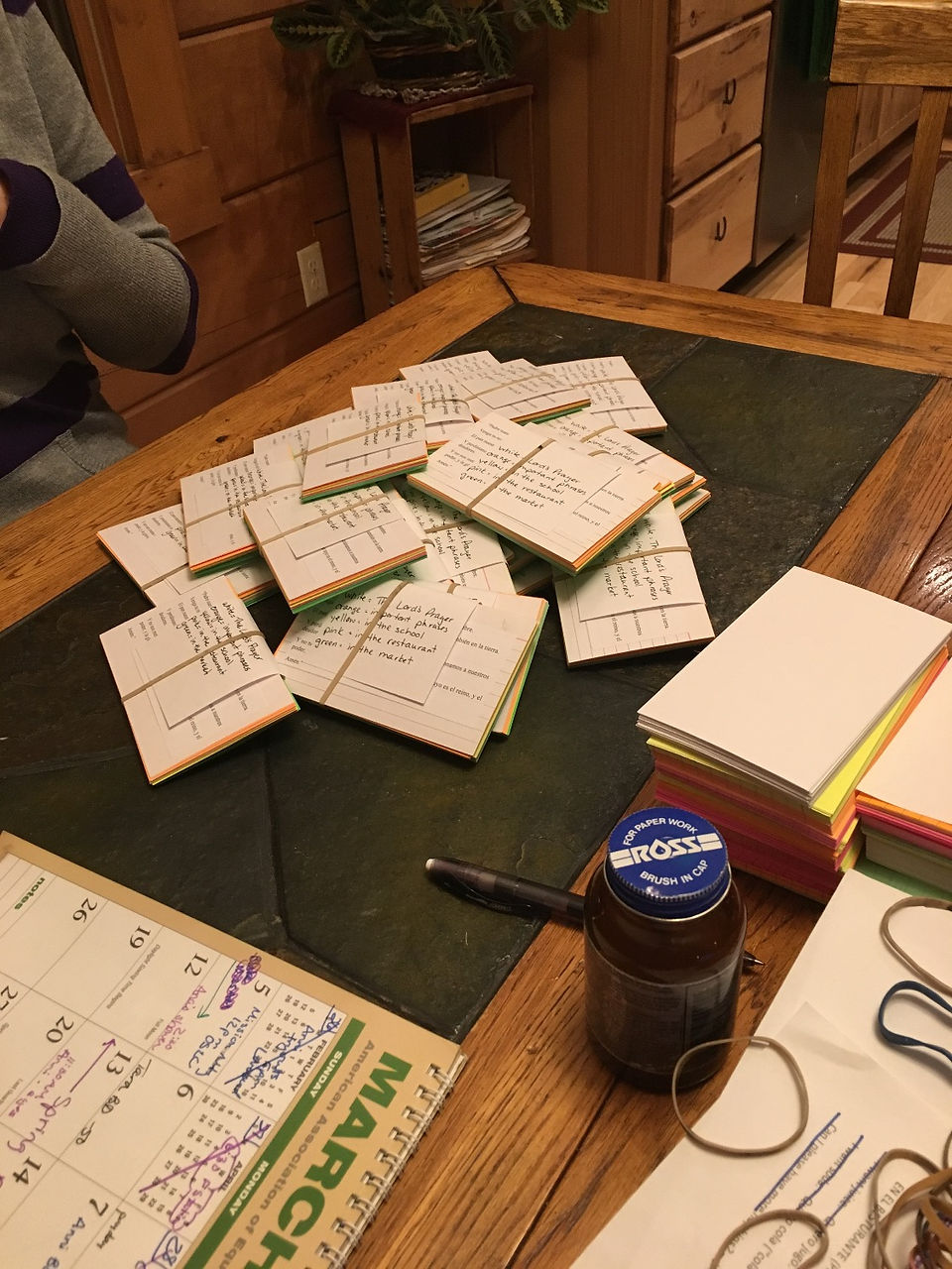 Planning-learning Spanish!