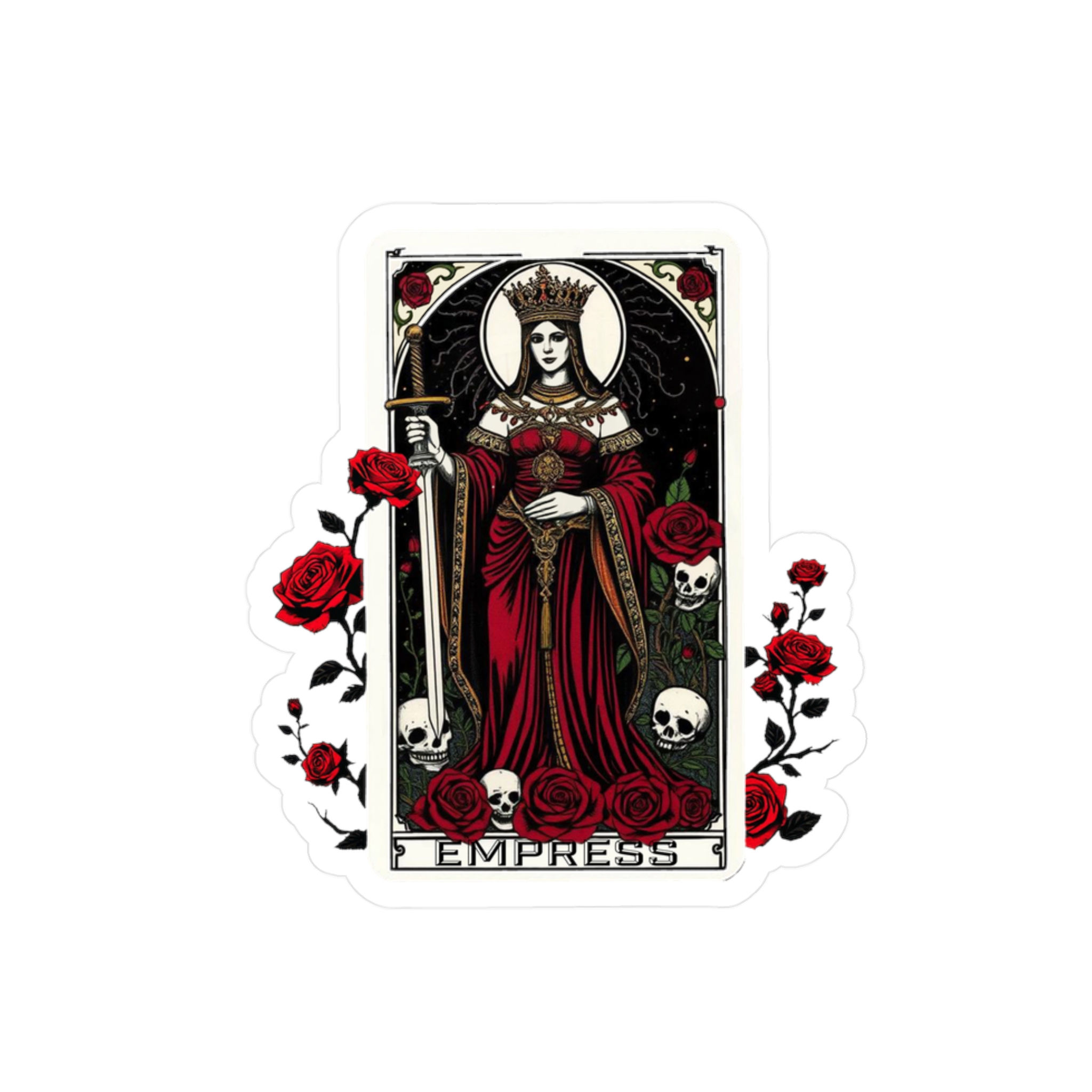 The Empress Tarot Card Sticker
