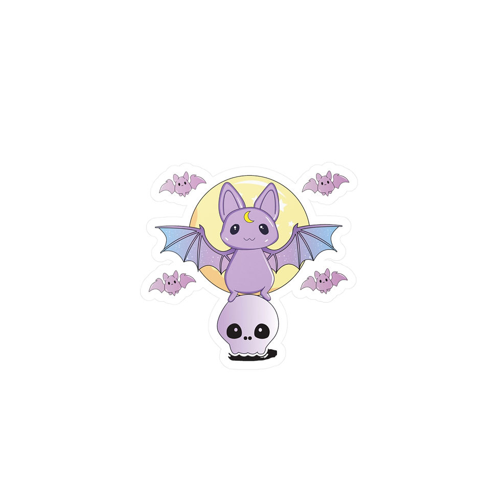 Thumbnail: Baby Bat Memorial Sticker
