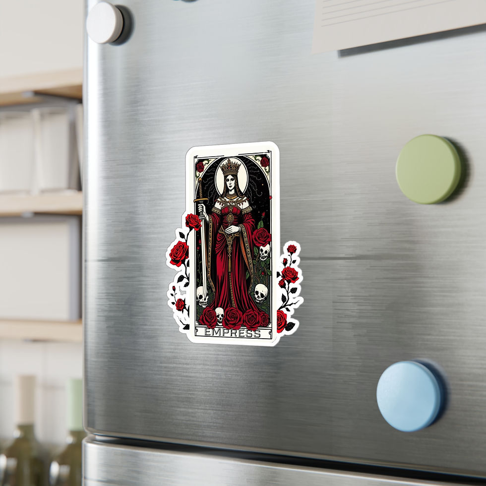 Thumbnail: The Empress Tarot Card Sticker