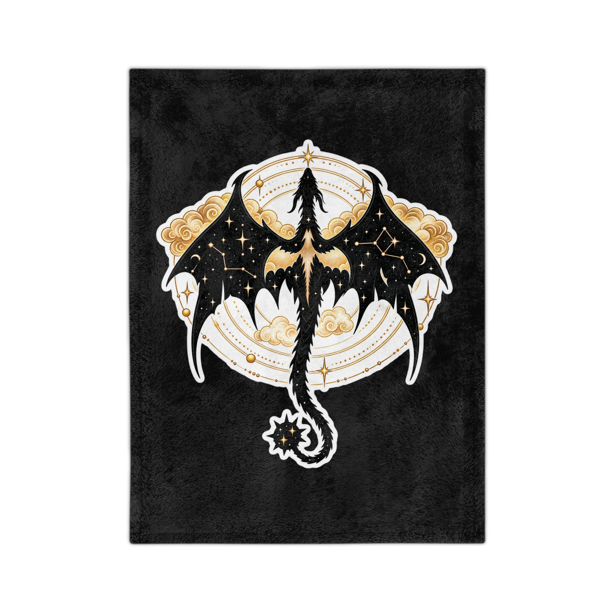 Fourth Wing Inspired Tairn & Andarna Blanket