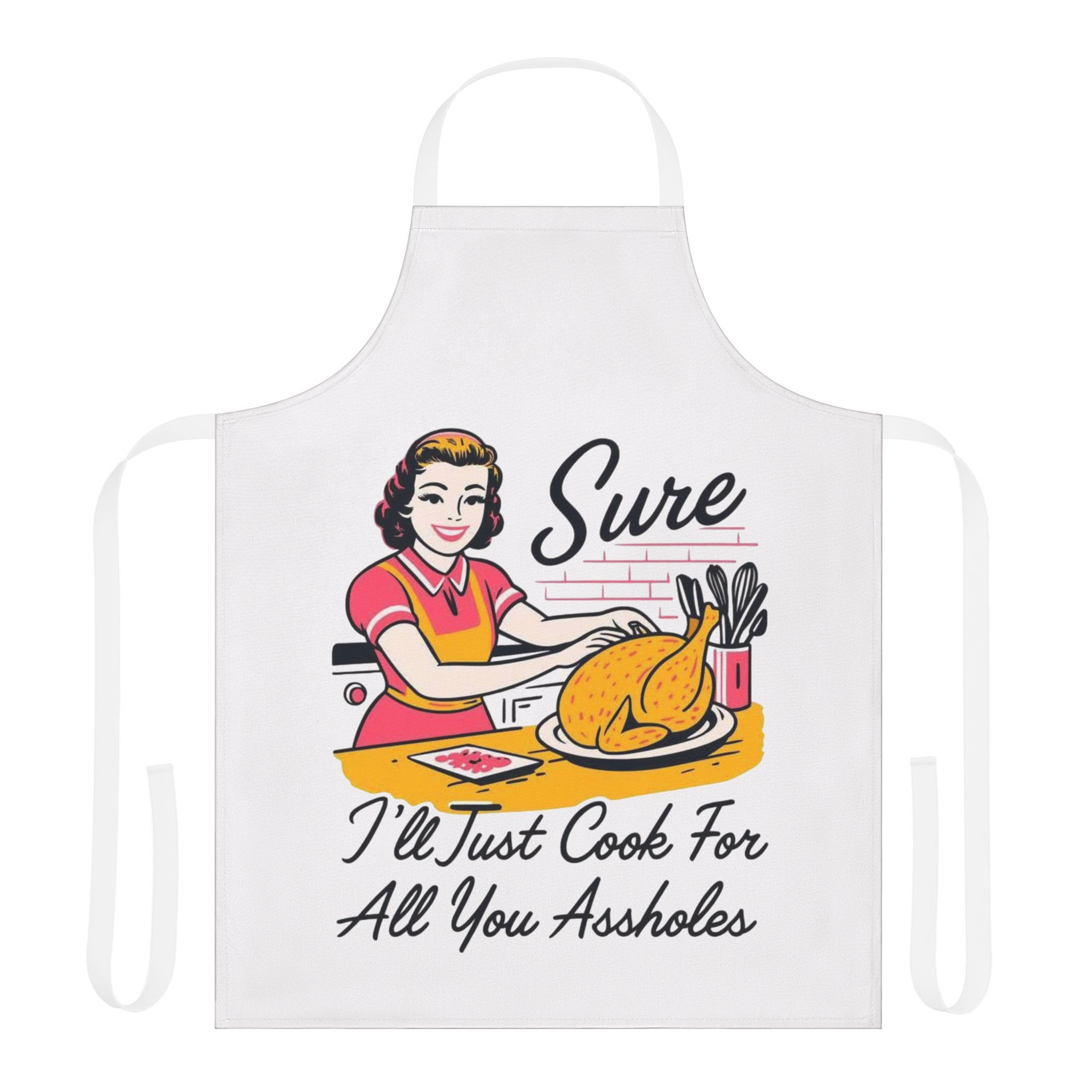 How we really feel apron