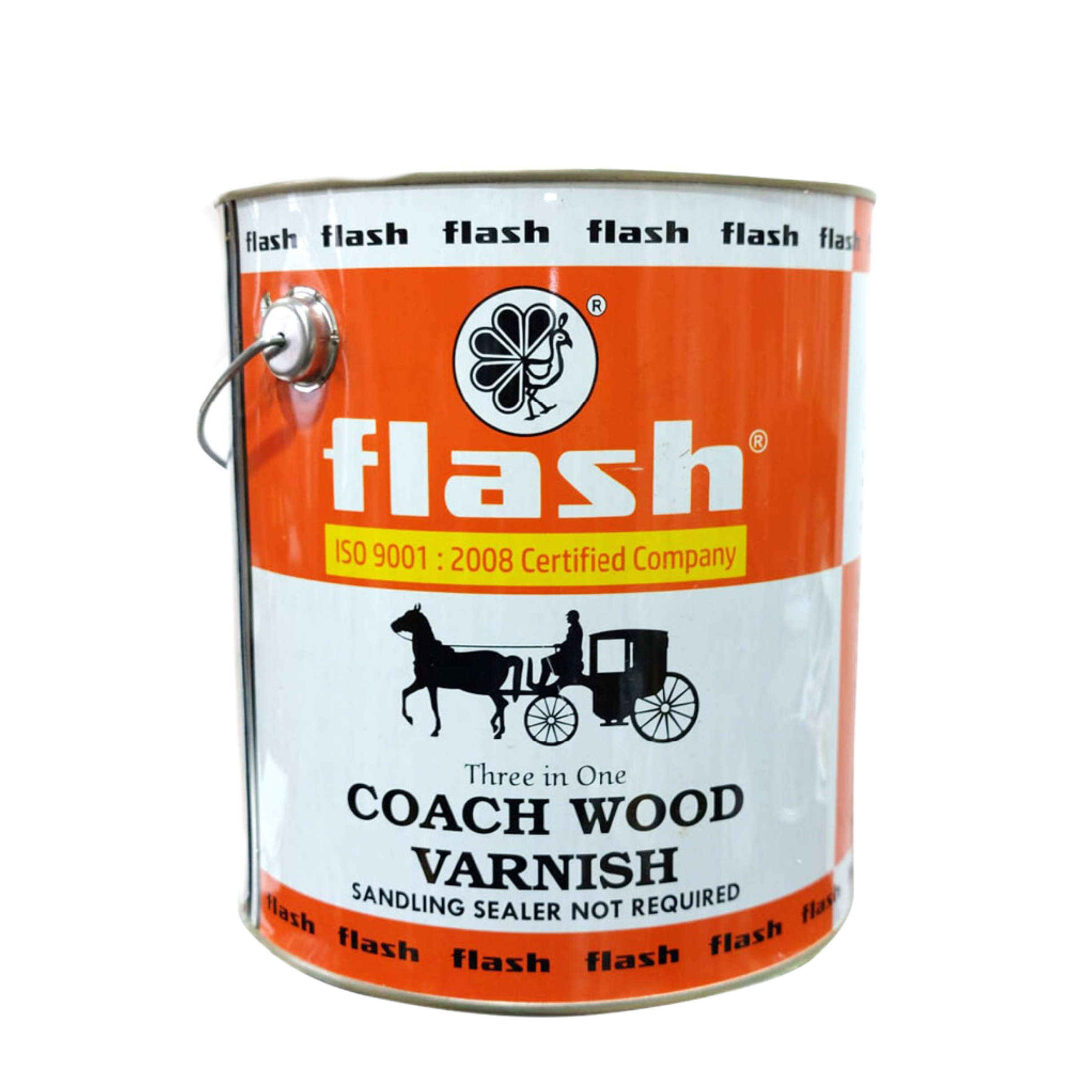 Flash Coach Wood Varnish - 3 in 1 application | 1 ltr