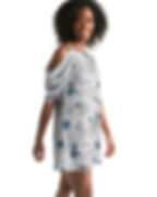Thumbnail: Find Your Coast® Palm Soul Open Shoulder A-Line Dress