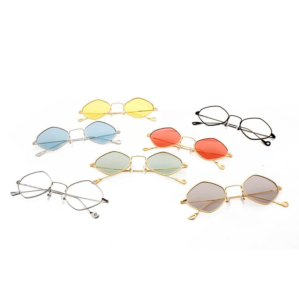 Thumbnail: BARRINGTON | Slim Diamond Shape Fashion Sunglasses