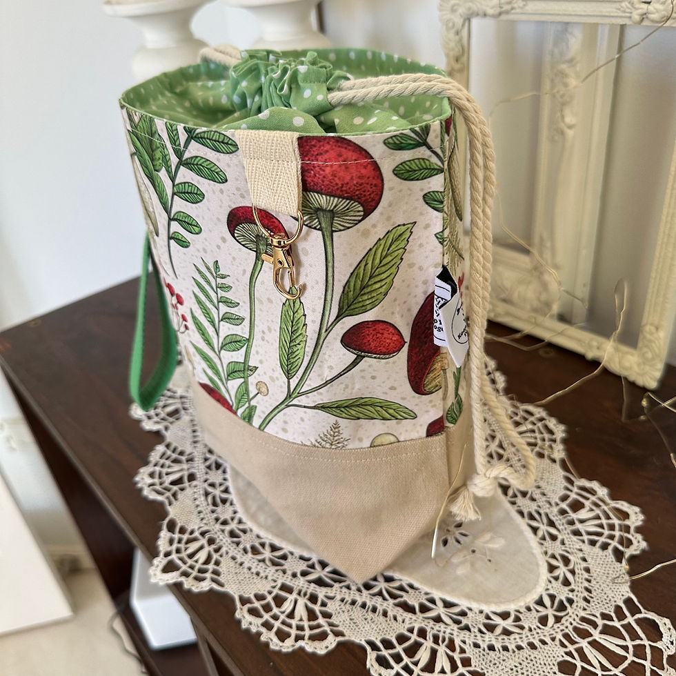 Miniatura: Fresh Mushrooms  - Medium Project Bags