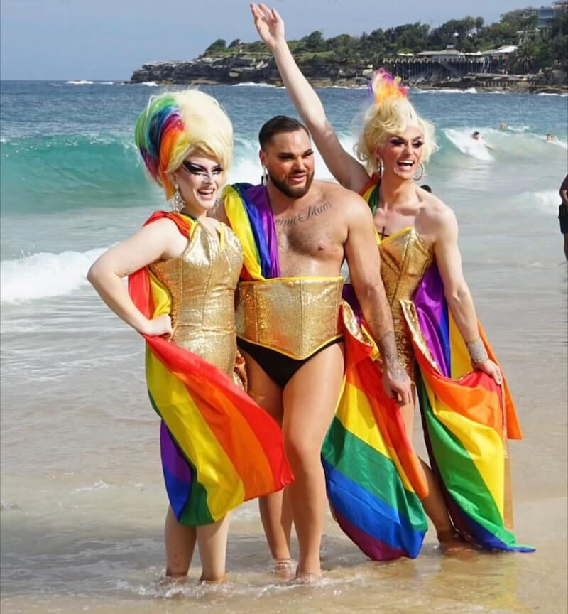Drag Show at Coogee Beach