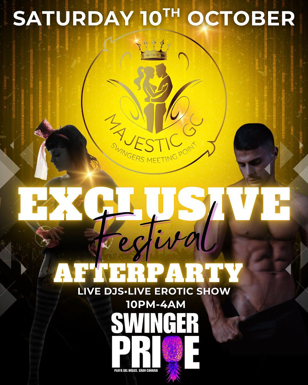 Noite - Majestic Swingers Club — Afterparty exclusiva do festival