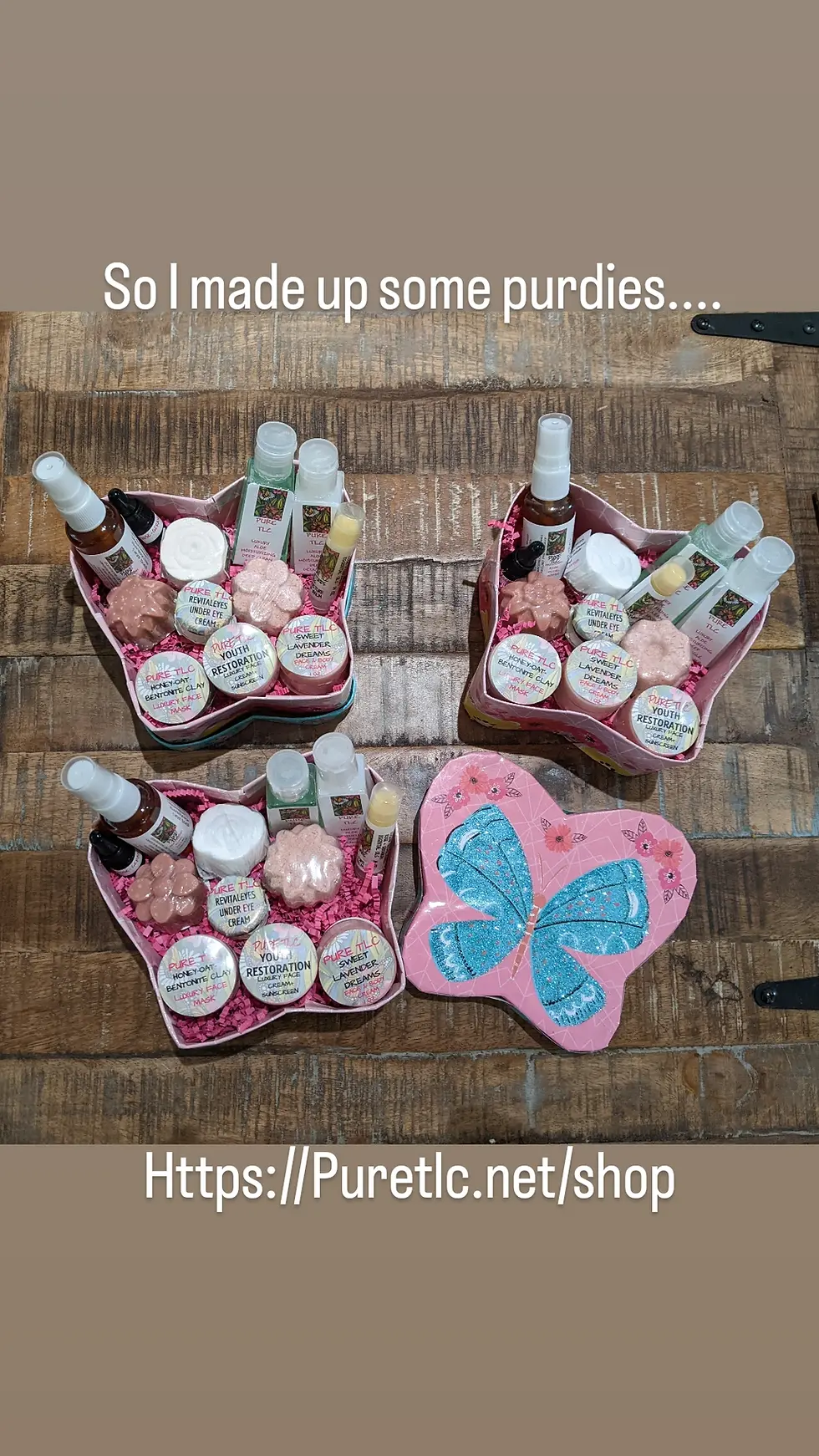 Perfect Natural Trial Sized Spa-Facial-Skincare-Bath & Body Products Giftsets