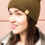 Thumbnail: Double Brim Beanie - Olive Green