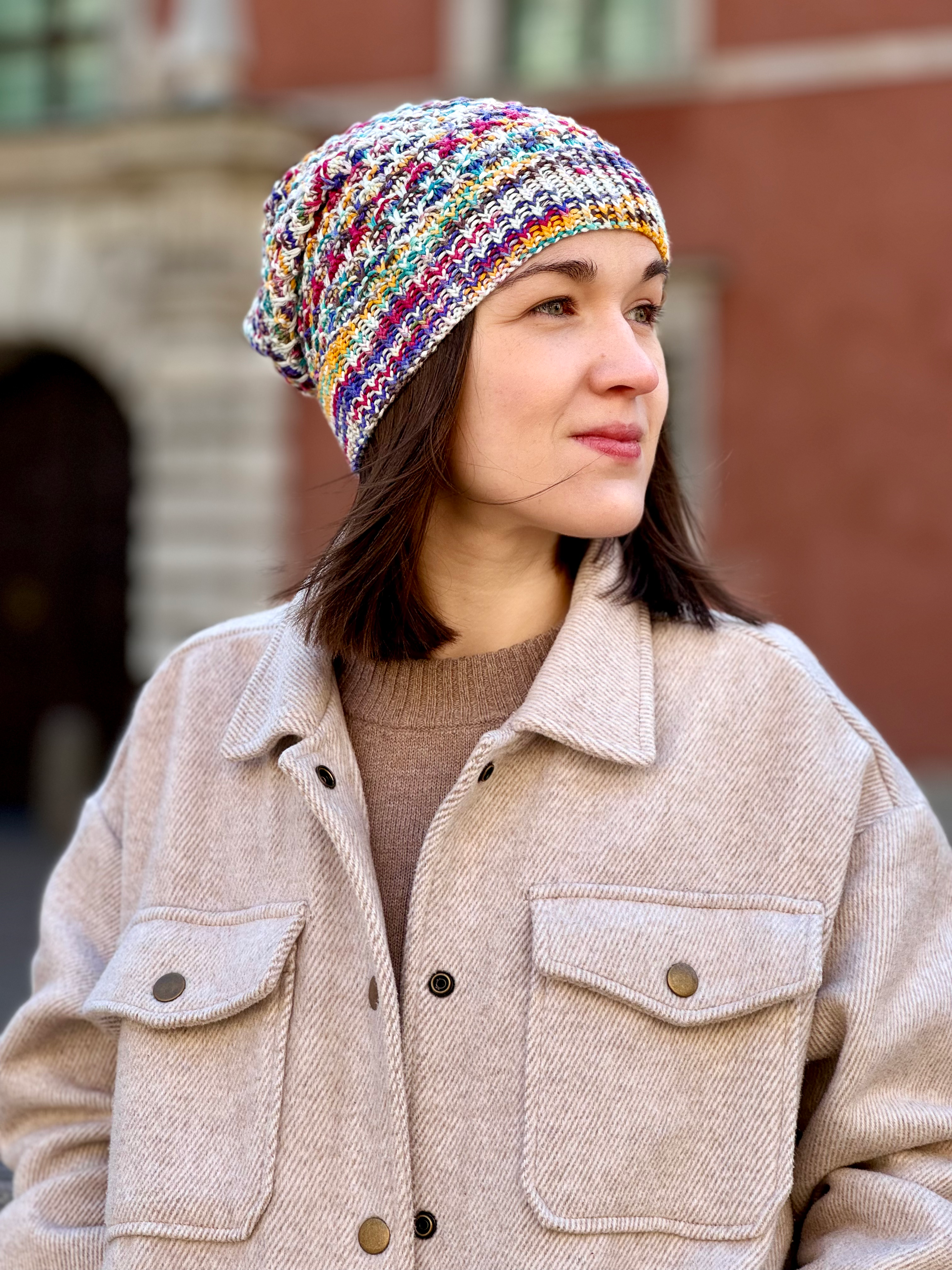 Classic Slouchy Hat - Multicolour