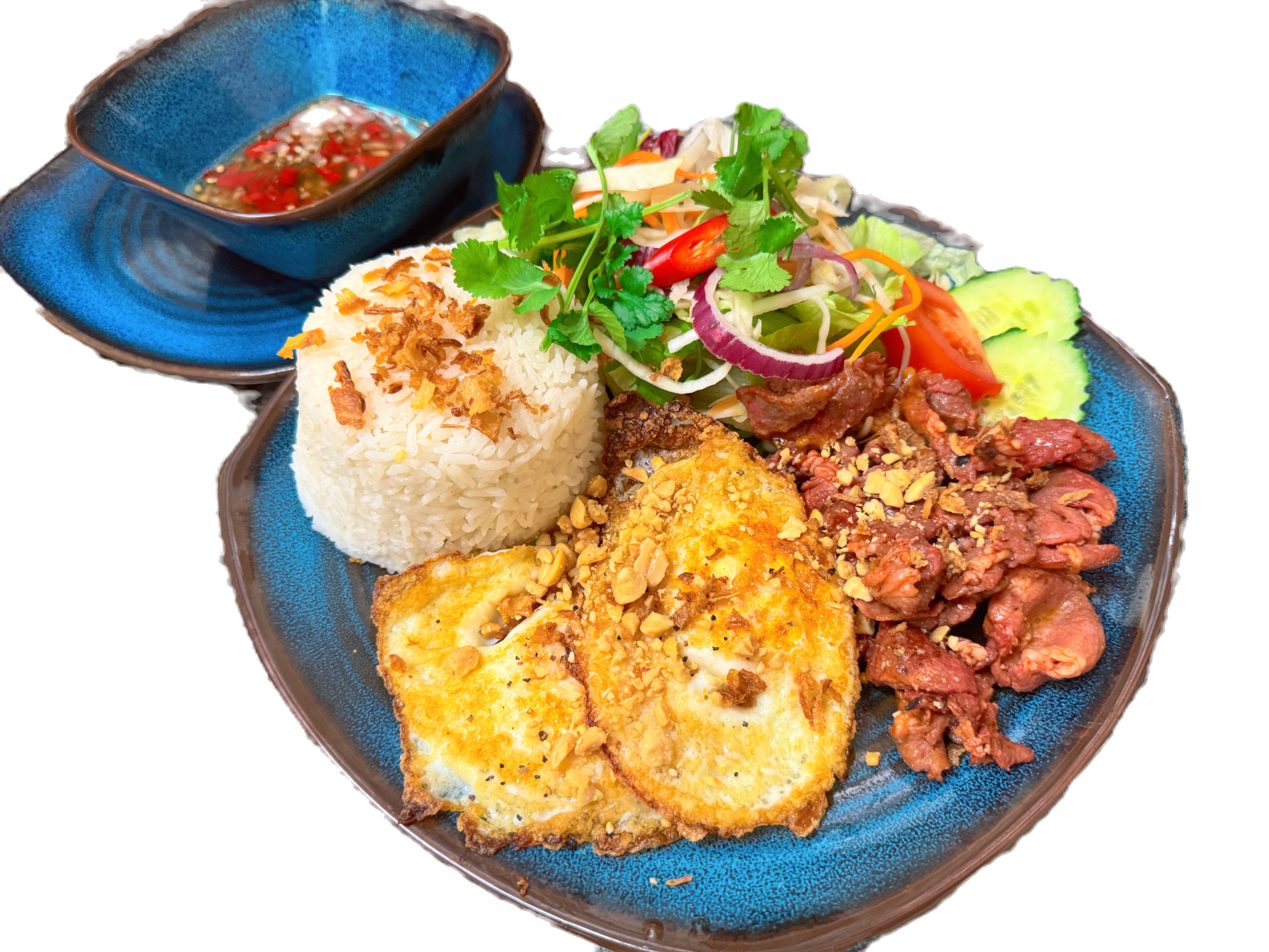 Arranged Food and Objects