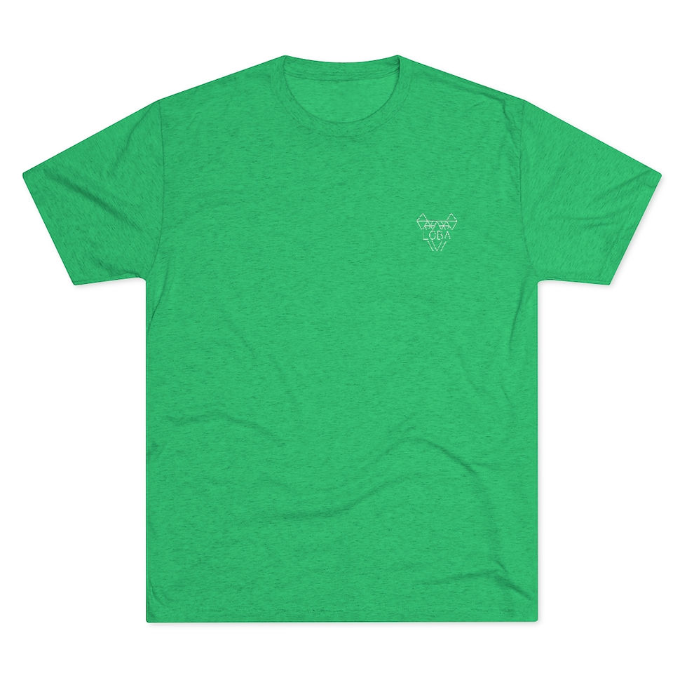 Thumbnail: Men's Tri-Blend Tee Small Logo
