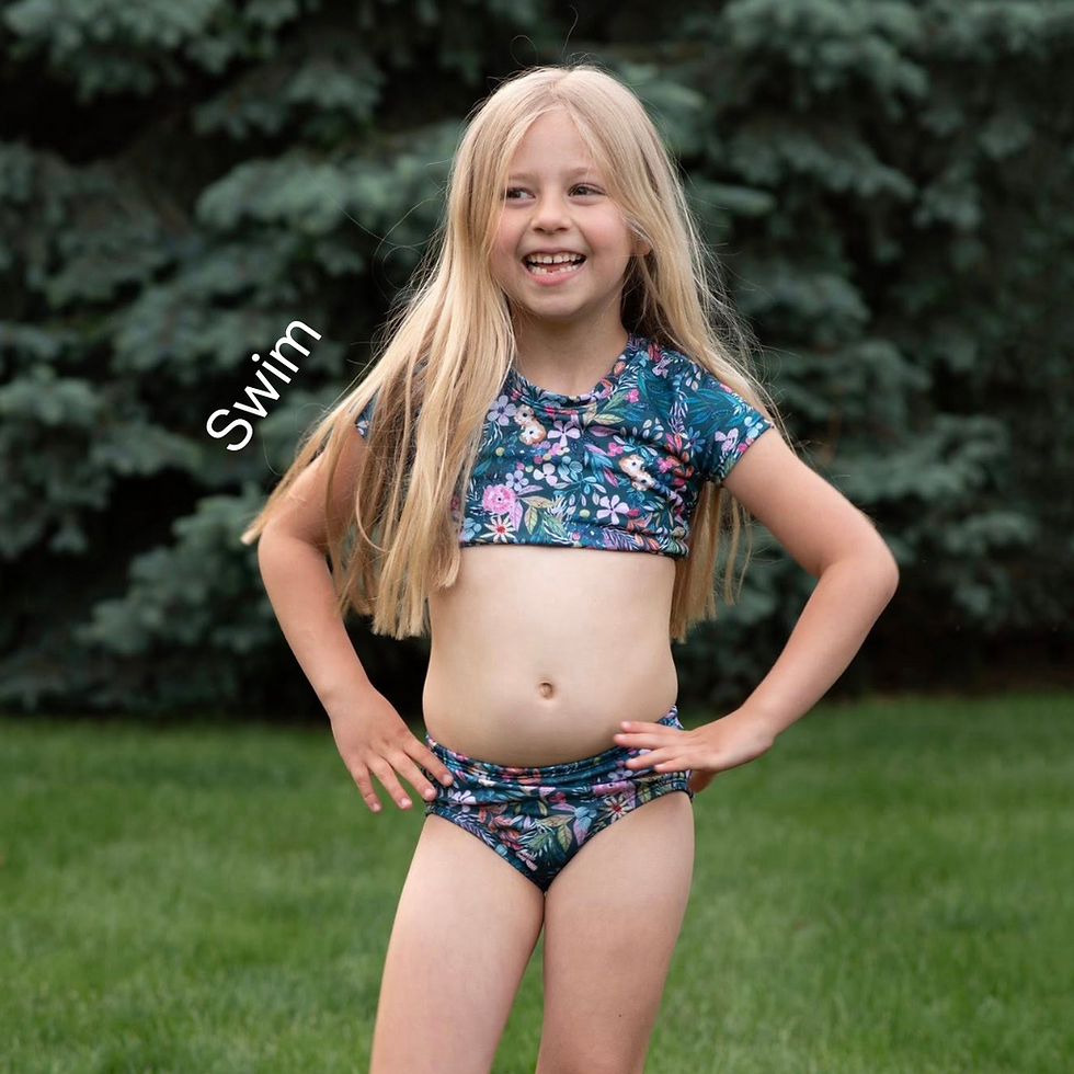 Thumbnail: REMNANT: 48IN BAMBOO LYCRA - PRETTY PETALS