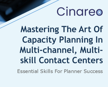Mastering the Art of Capacity Planning in Multi-Channel, Multi-Skill Contact Centers