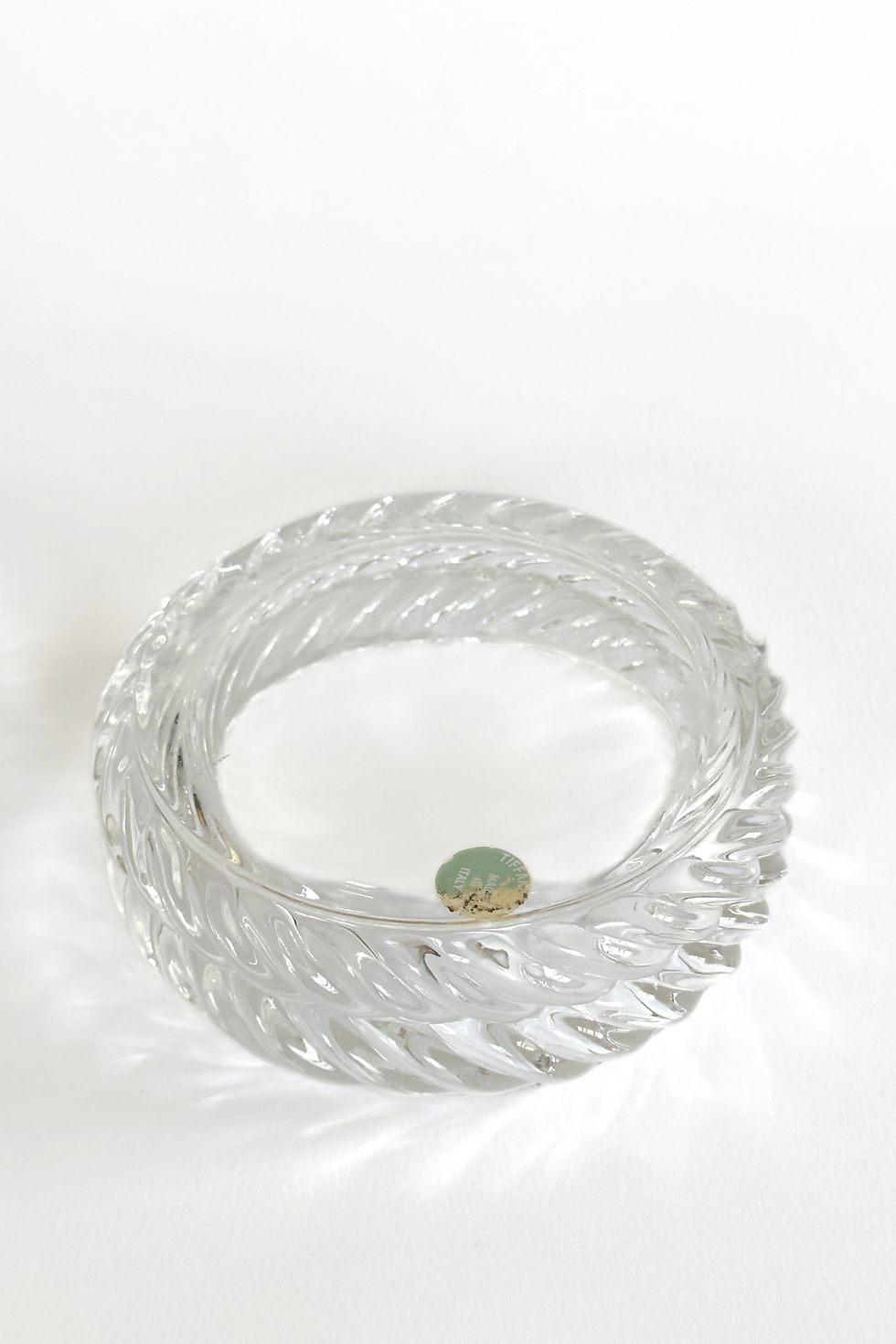Thumbnail: CRYSTAL ROPE CONTAINER BY TIFFANY & CO