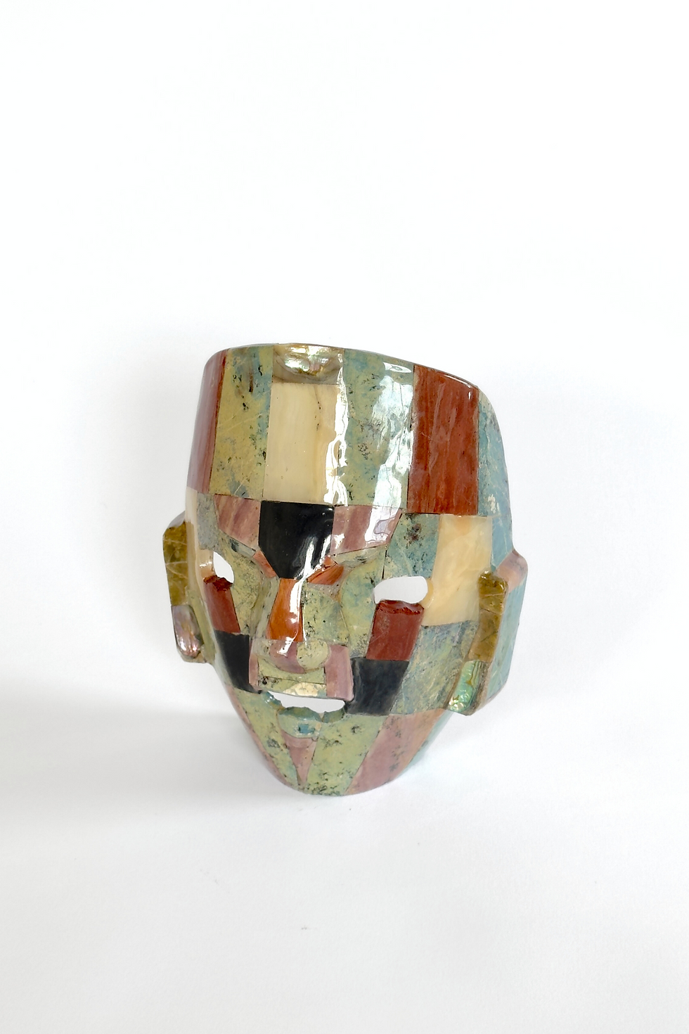 Thumbnail: STONE + ABALONE SHELL MOSAIC MASK